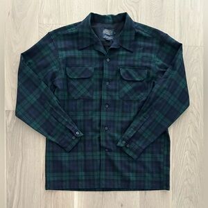 Pendleton The Original Board Shirt Tartan Plaid 100% Virgin Wool
